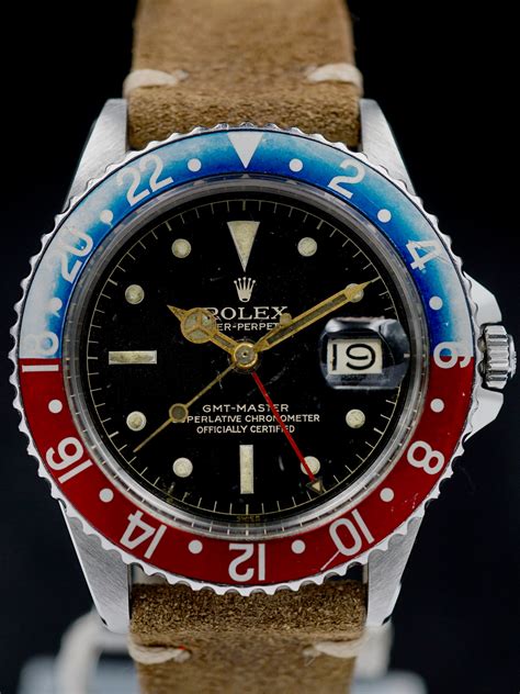 vintage rolex gmt master for sale|1960 gmt master model rolex.